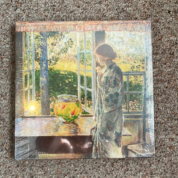 2/$20 Jigsaw puzzle 500+ pieces Childe Hassam “The Goldfish Window, 1916”